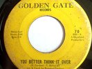 NORTHERN 45-DUSHONS-YOU BETTER THINK IT OVER /TAKE THE