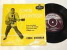 EDDIE COCHRAN C'MON EVERYBODY LONDON RE-U 1214 YELLOW SLEEVE