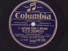 4 columbia 78 rpm Quatuor CAPET 1 quatuor violon et violoncelle Debussy