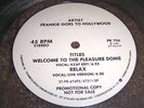 FRANKIE GOES TO HOLLYWOOD - RELAX clear vinyl  Welcome to the Pleasure Dome