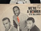 Sg.  -   THE IMPRESSIONS  -  WE `RE A WINNER  -  weisse Promo