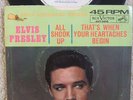 Elvis Presley - All Shook Up- RARE USA Gold Standard DEMO/PROMO + Picture Sleeve