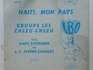 GROUPE LES CHLEU-CHLEU Haiti Mon Pays RARE HAITIAN/KOMPAS LP Ibo