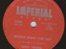Ricky Nelson R&R 78rpm Imperial Label  #5503 Jukebox Great Juke Box 78 RPM