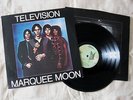 TELEVISION MARQUEE MOON EX+ 1977 ELEKTRA RECORDS USA ISSUE 12