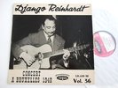 DJANGO REINHARDT &SON QUINTETTE Concert a Bruxelles Disques Vogue LD 610-30 (FR)