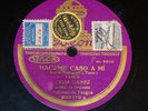 TANGO 78 rpm RECORD Odeon CELIA GAMEZ Mi caballo murió SPAIN Haceme caso a mí