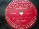 Billy Holiday 78 Strange Fruit Commodore 526