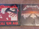 Metallica - Kill Em All & Master of Puppets Original Elektra pressings NM shrink