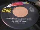 (HEAR) GLEN GLENN Blue Jeans DORE Rare Repro 45 Killer Rockabilly Bopper