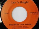 rare Soul 45 LUV 'N HAIGHT one night love affair AMR Hear