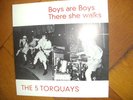 THE 5 TORQUAYS (MONKS) Boys are Boys Orig. German Scherer PS 45 COVER ONLY MINT