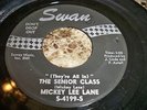 MICKEY LEE LANE 45 RPM THE ZOO / THEY'RE ALL IN THE SENIOR CLASS SWAN 4199