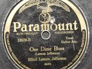 ELECTRICALLY RECORDED Blind Lemon Jefferson Paramount 12578 One Dime Blues