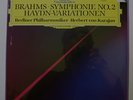 Herbert Von Karajan Brahms Haydn Sealed Berlin Phil. DG LP 1987