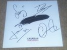 Kasabian Goodbye Kiss Vinyl Signed Very Rare From America