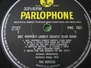 BEATLES SGT PEPPER Y&B MONO PMC 7027 + CUTOUT  1ST PRESS NICE ORIGINAL