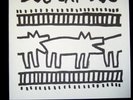 KEITH HARING 12” ART COVER DOG EAT DOG / LIM. 500 COPIES  Number 177
