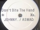 JOHNNY OSBOURNE DON'T BITE THE HAND ASWAD TEST PRESSING REGGAE TEN INCH 45 RPM