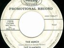 THE DIAMONDS Munch RARE R&B DOO-WOP 1961 MERCURY PROMO 45