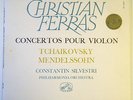 FRENCH HMV ASDF 152 LP FERRAS TCHAIKOVSKY MENDELSSOHN VIOLIN CONCERTO NM
