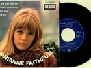 MARIANNE FAITHFULL  French Only EP w/PS 1965 JIMMY PAGE ROLLING STONES