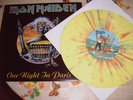 VINYLE 33T/25CM-IRON MAIDEN-ONE NIGHT IN PARIS-LIVE -RARE- TBE