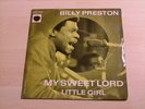 BILLY PRESTON My sweet lord APPLE French 7