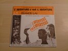 JOHNNY HALLYDAY L'aventure c'est l'aventure BOF 45 Tours EX