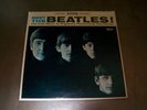 BEATLES meet the LP ST 2047 green print 2nd label variation royal blue inner