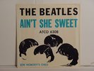 BEATLE ORIGINAL 45 & SLEEVE AIN'T SHE SWEET GREAT SHAPE
