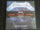 METALLICA - Ride the Lightning + SEALED + 2LP ... 45 RPM ... GATEFOLD