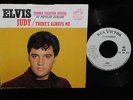 ELVIS PRESLEY JUDY RCA 47-9287 WHITE LABEL PROMO PICTURE SLEEVE WITH 45