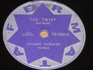 CHUBBY CHECKER 1961 The Twist 10” RARE 78 RPM  BRAZIL
