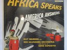 AFRICA SPEAKS AMERICA ANSWERS 1958 LP GUY WARREN Afro Jazz Lounge DECCA  DL-8446