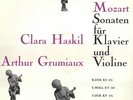 minigroove philips A00432L mozart sonatas grumiaux/haskil vinyl ex+/nm cv ex+