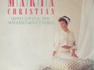 Ireland 85 Eurovision MARIA CHRISTIAN - Wait Until The Weekend UNIQUE PIC SLEEVE