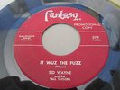 SID WAYNE & THE TALL TAYLORS IT WUZ THE FUZZ FANTASY 45 RARE ROCKABILLY 45