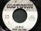 EDDIE HOLLAND jamie MOTOWN White Label one sided PROMO 45