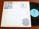 LED ZEPPELIN: Live at the Los Angeles Forum 9/4/70 2 LP set RARE