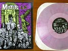 Misfits LP - Earth A.D./Wolf's Blood - 1st - PL9-02 - Swirled Purple Vinyl - EX