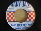 classic northern soul edward hamilton baby dont you weep us orig ex+
