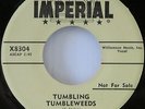 Slim Whitman - TUMBLING TUMBLEWEEDS / TELL ME - 1955 Imperial X8304 PROMO 45