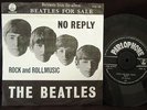 THE BEATLES no reply PS 45 RPM SINGLE 7