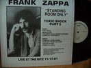 Frank Zappa  Standing Room Only    LP