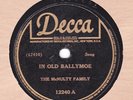 IRISH : THE MCNULTY FAMILY ON DECCA 12240