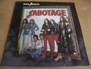 BLACK SABBATH   SABOTAGE ** 1975 UK 1st NEMS LP TEXTURED SLV.