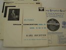 SXL 2115/2187/2201 HANDEL ORGAN CONCERTOS COMPLETE - KARL RICHTER - ED 1