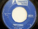 Ernest Wilson/Glen Adams/Private Number/She's So Fine/Amalgamated/7
