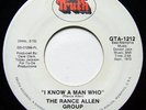 70s Soul 45 THE RANCE ALLEN GROUP I Know A Man Who on Gospel Truth
